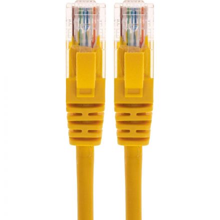 Патч-корд REXANT (02-0105-5) U/UTP, CAT 5e, 26AWG, LSZH, желтый, 5м