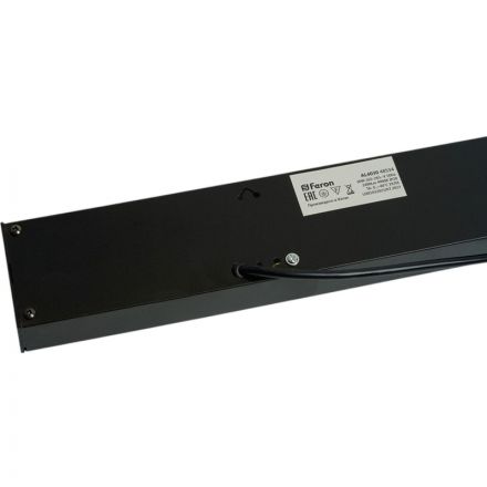 Светильник светод. Feron.ONE AL4030 IP20 30W 4000K, черный 1200x35x70 48534
