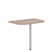 Приставка с опорой XKD 906.1 Дуб Сонома/Алюминий 900х600х750 Приставка с опорой XKD 906.1 Дуб Сонома/Алюминий 900х600х750