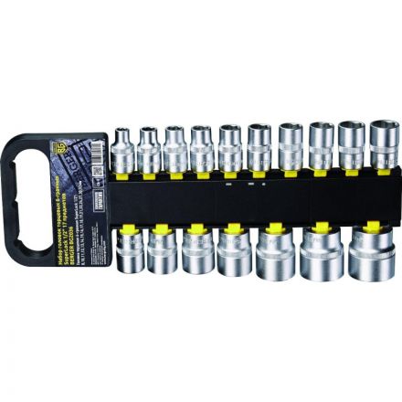 Набор головок торцевых 1/2 SuperLock 17 пр. (8-32 мм) BERGER BG2036