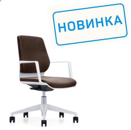 Кресло Colt B1903 Белый пластик/Коричневый SF1106