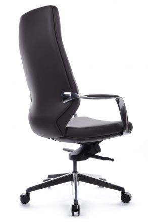 Кресло Alonzo А1711 Тёмно-коричневый (3072) натуральная кожа 68*68*120-126