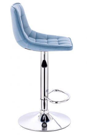 Стул барный Everprof Cooper Ткань Голубой