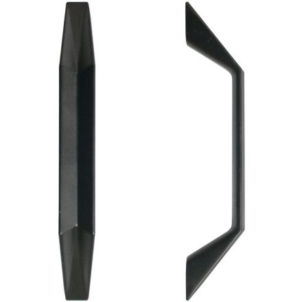 Ручка УЗК_скоба меб.StahlBuro A109-96 (16619) BL матовый черный 2шт/уп