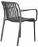 Стул обеденный DOBRIN WALTER ARM, темно-серый (GR-04)