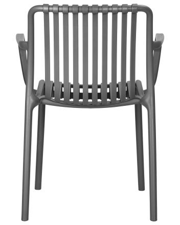 Стул обеденный DOBRIN WALTER ARM, темно-серый (GR-04)