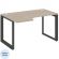 Стол ONIX-О левый О на металлокаркасе O.MO-SA-2L аттик дуб/антрацит