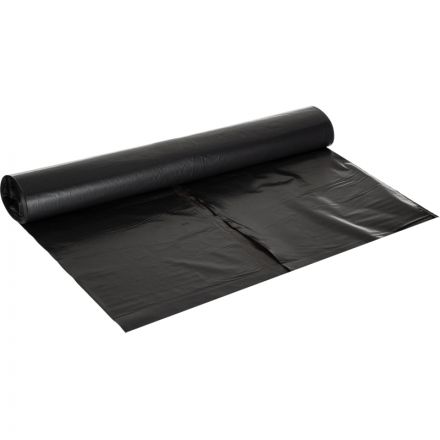 Мешки для мусора ПВД 120л 70х110см 40мкм черные 10шт/рул Элементари