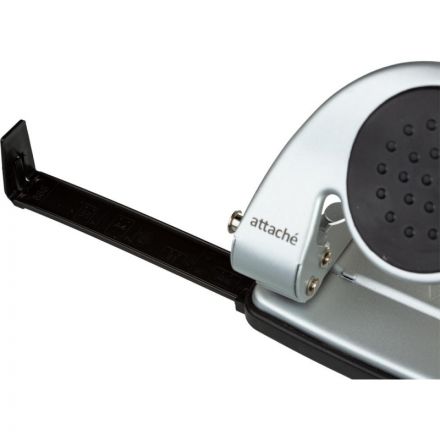 Дырокол Attache 6720 до 20 листов серебристый с линейкой Дырокол Attache 6720 до 20 листов серебристый с линейкой