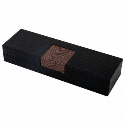 Ручка подарочная шариковая GALANT "Bernini", корпус черный, детали золото, узел 0,7 мм, линия письма 0,5 мм, синяя, 144177