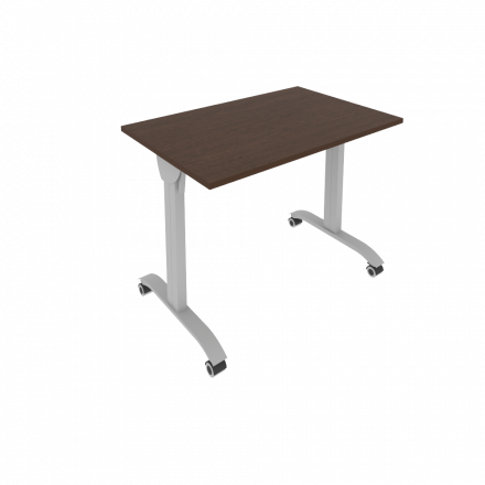 Mobile System Стол складной мобильный СМ-2 Венге/Тёмно-серый металл 1000*650*757 Mobile System Стол складной мобильный СМ-2 Венге/Тёмно-серый металл 1000*650*757