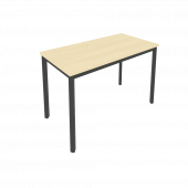 Slim Стол письменный на металлокаркасе С.СП-4.1 Клён/Антрацит металл 1180*600*750 Slim Стол письменный на металлокаркасе С.СП-4.1 Клён/Антрацит металл 1180*600*750