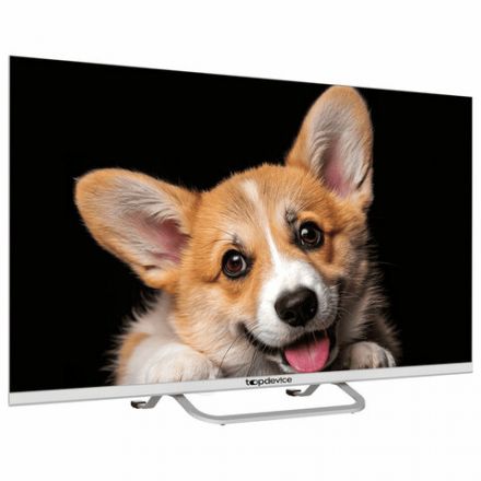 Телевизор TOPDEVICE TDTV32CS03H_WE, 32'' (80 см), 1366x768, HD, 16:9, YaOS, Wi-Fi, Bluetooth, белый