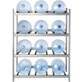 Стеллаж для бутилированной воды KD Ботлер-12 на 12тар металлик