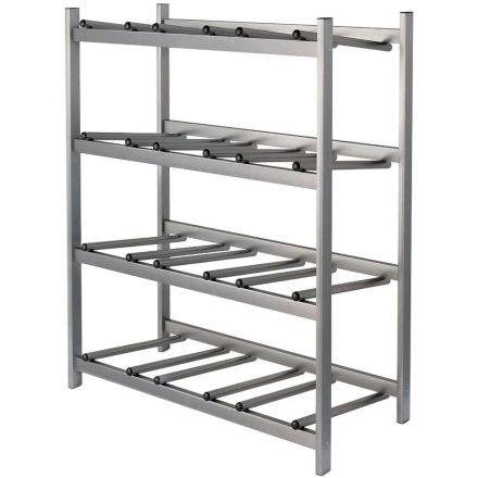 Стеллаж для бутилированной воды KD Ботлер-12 на 12тар металлик