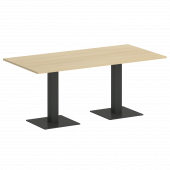 Home Office Стол прямоугольный VR.SP-5-180.2 Акация/Антрацит металл 1800*900*750