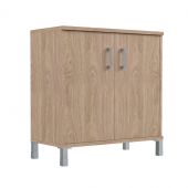 Шкаф низкий с глухими малыми дверьми B 410.2 Дуб Девон 900х450х920 BORN Шкаф низкий с глухими малыми дверьми B 410.2 Дуб Девон 900х450х920 BORN