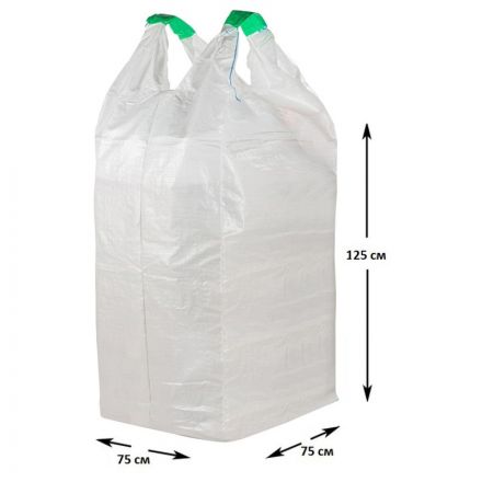 Биг Бэг 2-х стропный, 75x75x125 см., верх-открытый, дно глухое 1000 кг СПб