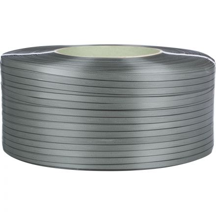 Стреппинг лента Полипропиленовая 12мм х 0,6 (2300 м.) Серая