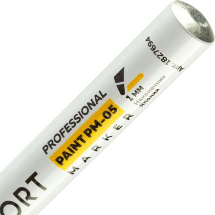 Маркер лаковый TOPFORT Paint 1 мм белый