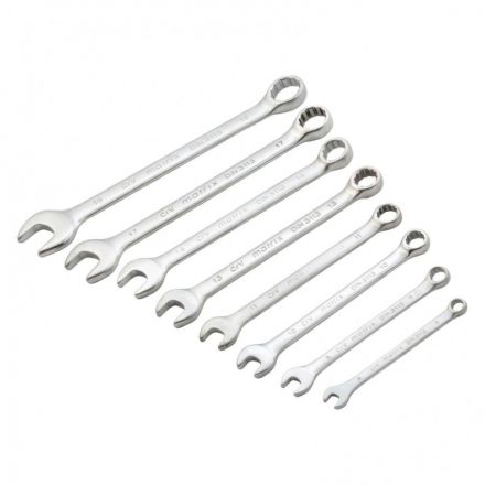 Набор ключей комбинированных 8 шт (6-19 мм) CrV MATRIX 15408