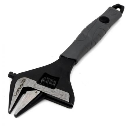 Ключ разводной с широким зевом 200 мм VIRA RAGE 311102