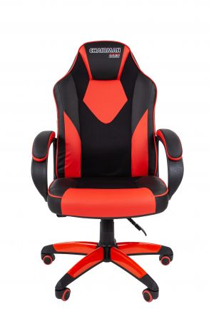 Офисное кресло Chairman game 17 Россия экопремиум черный/красный Офисное кресло Chairman game 17 Россия экопремиум черный/красный