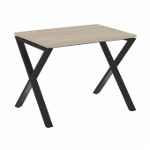 Loft Стол рабочий VR.L-SRX-1.7 Дуб аттик/Чёрный металл 980*720*750 Loft Стол рабочий VR.L-SRX-1.7 Дуб аттик/Чёрный металл 980*720*750