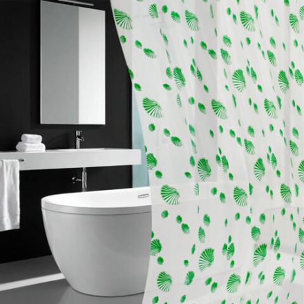 Шторка для ванной PEVA, 180х180 см, кольца в комплекте, 3 дизайна ассорти, МОРЕ, WBZ (ВБЗ), 700069 Шторка для ванной PEVA, 180х180 см, кольца в комплекте, 3 дизайна ассорти, МОРЕ, WBZ (ВБЗ), 700069