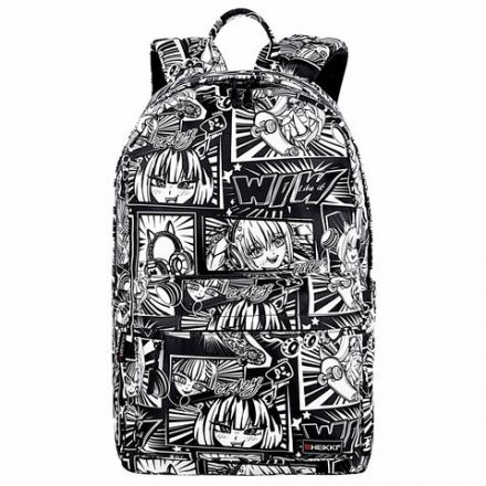 Рюкзак HEIKKI DREAM (ХЕЙКИ) универсальный, с карманом для ноутбука, эргономичный, Comics Anime, 42х26х14 см, 272527