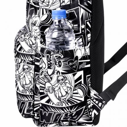 Рюкзак HEIKKI DREAM (ХЕЙКИ) универсальный, с карманом для ноутбука, эргономичный, Comics Anime, 42х26х14 см, 272527
