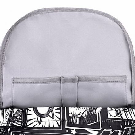 Рюкзак HEIKKI DREAM (ХЕЙКИ) универсальный, с карманом для ноутбука, эргономичный, Comics Anime, 42х26х14 см, 272527