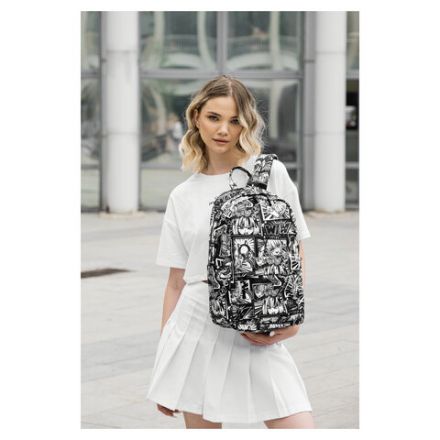 Рюкзак HEIKKI DREAM (ХЕЙКИ) универсальный, с карманом для ноутбука, эргономичный, Comics Anime, 42х26х14 см, 272527