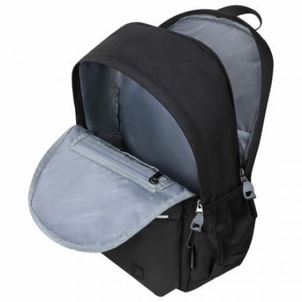 Рюкзак BRAUBERG FASHION CITY универсальный, 2 отделения, "Norm", черный, 46х31х15 см, 272573