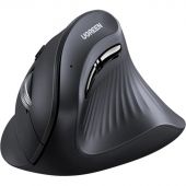 Мышь компьютерная UGREEN MU008 (25444) беспровод,вертик,2.4 GHz&BT, черный