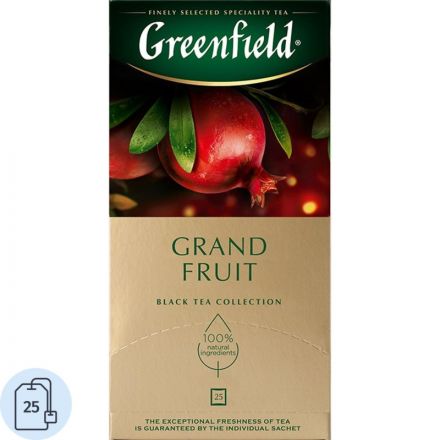 Чай Greenfield Grand Fruit черн., 25пак