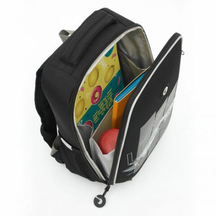 Ранец GRIZZLY анатомическая спинка, облегченный, 1 отделение, для мальчиков, "LEGEND", 37х26х16 см, RAw-497-6/1