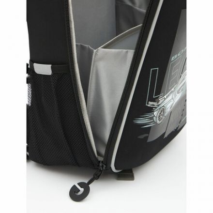 Ранец GRIZZLY анатомическая спинка, облегченный, 1 отделение, для мальчиков, "LEGEND", 37х26х16 см, RAw-497-6/1