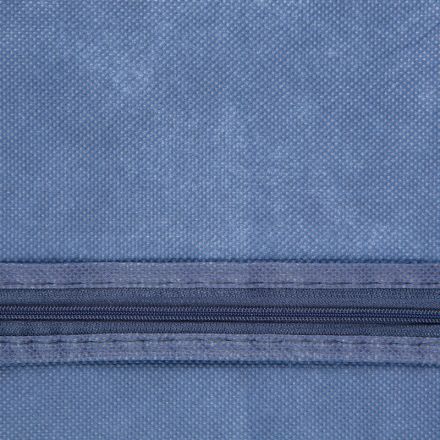 Чехол для одежды из спанбонда Luscan с окошком, 60х120см, синий, HD-HH009