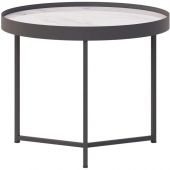 Стол журнальный KF_Комус Мебель Тайлер 450 (9643027702) ст.калак/оп.чер.мат