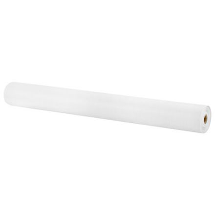 Цветная бумага ТИШЬЮ 17 г/м2, 50 см х 60 м, в рулоне со втулкой, белая, ЗОЛОТАЯ СКАЗКА, 116502