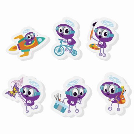 Ластик фигурный ЮНЛАНДИЯ "Юнландик", 45х30х8 мм, ассорти, 228716 Ластик фигурный ЮНЛАНДИЯ "Юнландик", 45х30х8 мм, ассорти, 228716