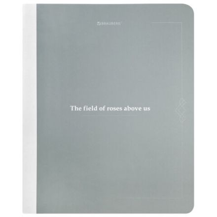 Тетрадь А5 96 л. BRAUBERG, на сшивке с корешком, клетка, обложка картон, "Vintage", 405290