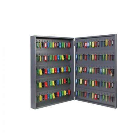 Шкаф для ключей Onix К-130 темно-серый (на 130 ключей, металл)