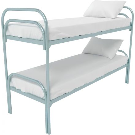 Кровать CAM_металлическая двухъяр Хард+2 800х1900,сетк100х100,дв.ножка,2пер