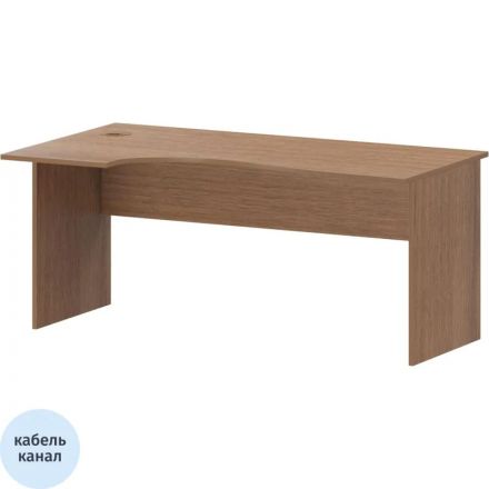 Стол эргономичный PT Арго А-202 левый орех гварнери Стол эргономичный PT Арго А-202 левый орех гварнери