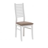 Стул Leset Кентукки, Белый, Коричневый, Экокожа Стул Leset Кентукки, Белый, Коричневый, Экокожа