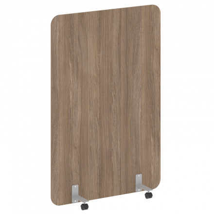 R-line Перегородка на металлических опорах, на роликах DP.R-120-180 Дуб аризона/Серый металл 1200*18*1800 R-line Перегородка на металлических опорах, на роликах DP.R-120-180 Дуб аризона/Серый металл 1200*18*1800