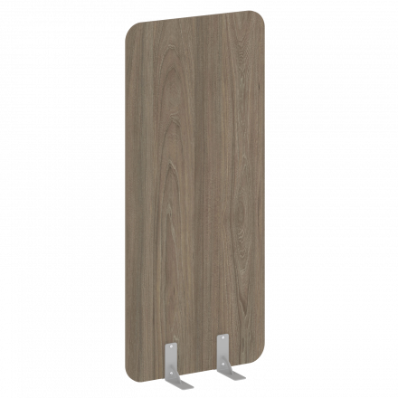 R-line Перегородки на металлических опорах на фетровых подпятниках DP.F-80-180 Вяз/Серый металл 800*18*1800