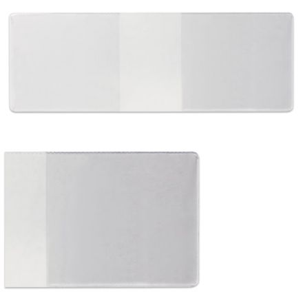 Обложка для студенческого билета, удостоверения, 104х74 мм, ПВХ, прозрачная, ДПС, 1098.К